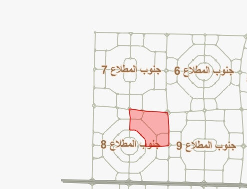 ارض شرقية للبدل في المطلاع