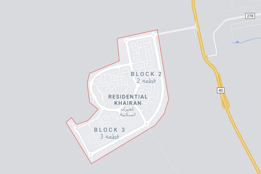 ارض للبيع موقع مميز في الخيران السكني