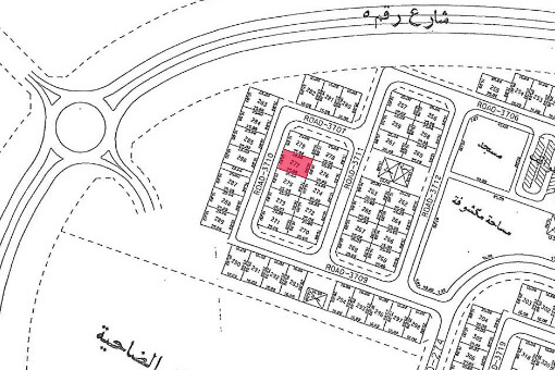 للبيع ارض في الخيران شارع واحد